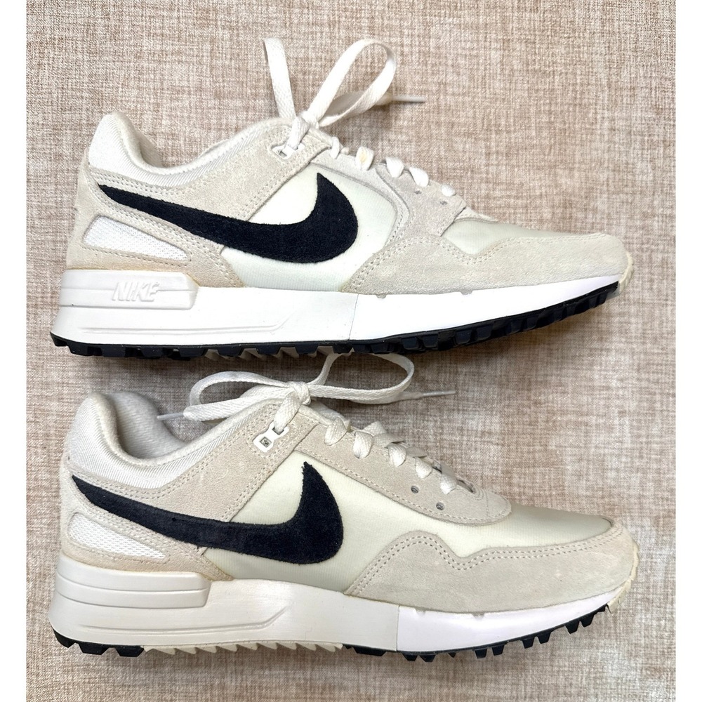 Nike Air Pegasus 89 Golf Shoes Sail White Black FJ2245-101 Mens 7.5